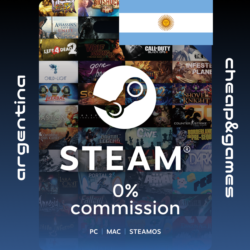 Карта пополнения    Пополнить Steam АРГЕНТИНА USD