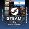 Карта пополнения    Пополнить Steam АРГЕНТИНА USD