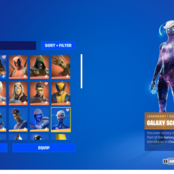 FORTNITE   48  СКИНОВ АККАУНТ |OG GALAXY SCOUT|   ПОЧТА