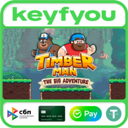 Timberman: The Big Adventure / STEAM GLOBAL КЛЮЧ 🔥