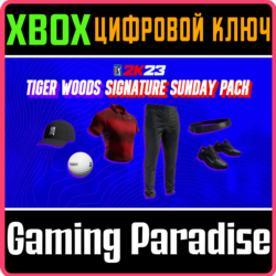 ❗PGA TOUR 2K23 TIGER WOODS SIGNATURE SUNDAY PACK❗XBOX🔑