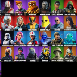FORTNITE  42  СКИНОВ АККАУНТА |OG KRATOS |   ПОЧТА