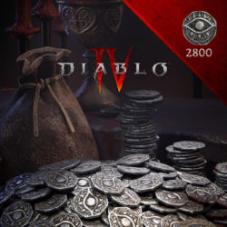 Diablo® IV - 2800 ед. платины: 2500   300 ед. Платины