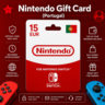Nintendo Gift Card (Португалия) 15–75 EUR | Код пополнения Nintendo