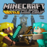Minecraft: набор карт «Битва 3» PS4 ПСН PLAYSTATION