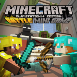 Minecraft: набор карт «Битва 4» PS4 ПСН PLAYSTATION