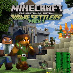 Minecraft: набор скинов поселенцев биома 1 PS4 ПСН