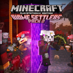Minecraft Набор скинов поселенцев биома 2 PS4 ПСН