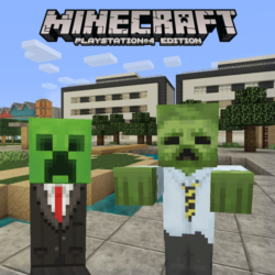 Набор городских текстур Minecraft PS4 ПСН PLAYSTATION