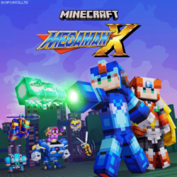 Minecraft: Mega Man X ПСН PLAYSTATION