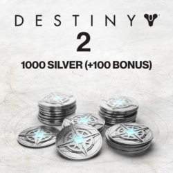 1000 ед. серебра Destiny 2 ( 100 ед. в подарок) ПСН