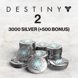3 000 ед. серебра Destiny 2 ( 500 ед. в подарок) ПСН