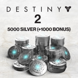 5000 ед. серебра Destiny 2 ( 1000 ед. в подарок) ПСН