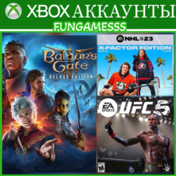 BALDUR'S GATE 3   UFC 5 Deluxe   NHL 23 X-Factor❤️‍🔥XBOX АККАУНТ Аренда