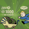 Fallout 76: 1000 атомов ( 100 бесплатно) ПСН