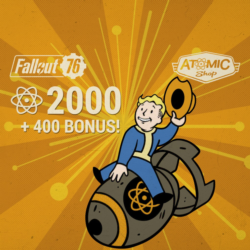 Fallout 76: 2000 атомов ( 400 бесплатно) ПСН