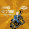 Fallout 76: 2000 атомов ( 400 бесплатно) ПСН