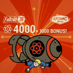 Fallout 76: 4000 атомов ( 1000 бесплатно) ПСН