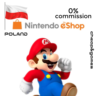 Карта пополнения    Nintendo eShop    Poland Польша
