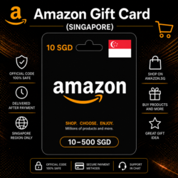 Amazon Gift Card (Сингапур) 10–500 SGD | Код пополнения Amazon