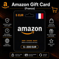 Amazon Gift Card (Франция) 5–200 EUR | Код пополнения Amazon