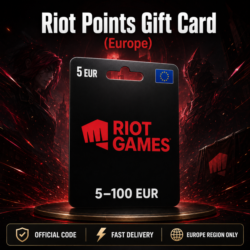 Riot Points Gift Card (Европа) 5–100 EUR | Код пополнения