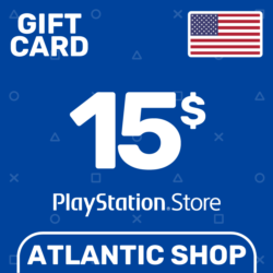 Карта Пополнения PSN 15$ (USD) США