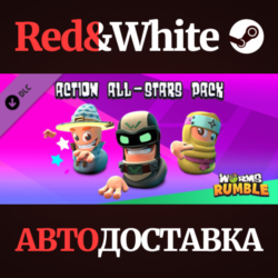 Worms Rumble - Action All-Stars Pack DLC * STEAM RU