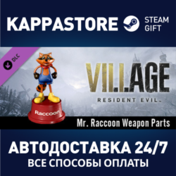 Resident Evil Village - Mr. Raccoon Weapon Charm DLC