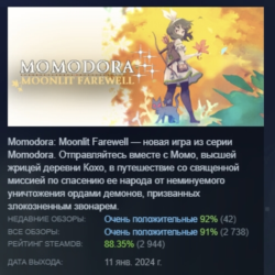 Momodora: Moonlit Farewell АВТОДОСТАВКА STEAM GLOBAL МГНОВЕННО ЛИЦЕНЗИЯ