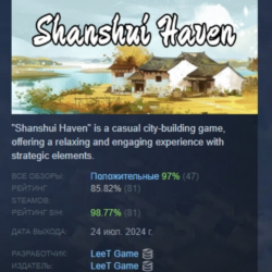 山水画乡/Shanshui Haven АВТОДОСТАВКА STEAM GLOBAL МГНОВЕННО ЛИЦЕНЗИЯ