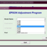 Epson Adjustment program L130 L222 L362 L364 L366