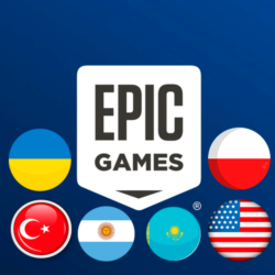 Новый аккаунт Epic Games   KZ, TR, AR, UA, USA, PL