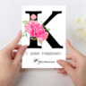 Открытка  день рождения №K