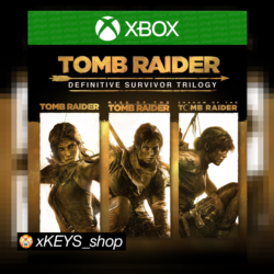 Tomb Raider Трилогия (3 игры) XBOX КОД КЛЮЧ