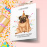 Открытка день рождения №Dog