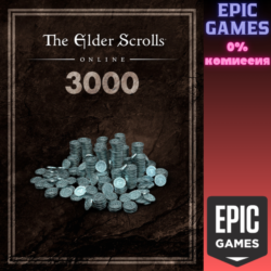 The Elder Scrolls Online: 3 000 крон ПК EPIC GAMES EGS PC ЭПИК ГЕЙМС ЕГС
