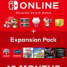 NINTENDO SWITCH ONLINE   EXPANSION PACK 12 МЕСЯЦЕВ