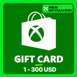 ПОДАРОЧНАЯ КАРТА XBOX LIVE  1-300 $ USD USA     БЫСТРО