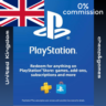 Карты пополнения    PSN ВЕЛИКОБРИТАНИЯ UK GBP ФУНТЫ
