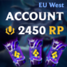 League of Legends   Account [EU West]    2450 RP