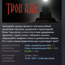 Solium Infernum АВТОДОСТАВКА STEAM GLOBAL МГНОВЕННО ЛИЦЕНЗИЯ