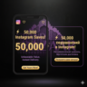 50.000 сохранений в Instagram - Быстро и выгодно!