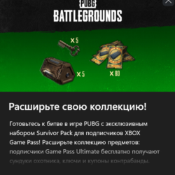 PUBG - 2024 Exclusive Survivor Pack #1