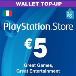 PLAYSTATION NETWORK (PSN) - 5€ EUR (ITA , Италия)