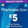 PLAYSTATION NETWORK (PSN) - 5€ EUR (ITA , Италия)