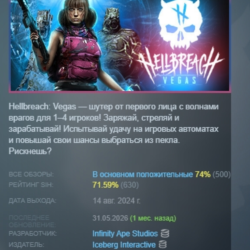 Hellbreach: Vegas АВТОДОСТАВКА STEAM GLOBAL МГНОВЕННО ЛИЦЕНЗИЯ