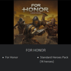 💥FOR HONOR 🔵 PS4 / PS5 🔴ТR🔴