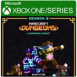 Minecraft Dungeons: Luminous Night Adventure Pass Xbox