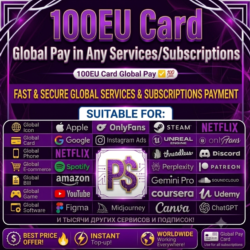 Google/Netflix/Apple   Payment For all Services